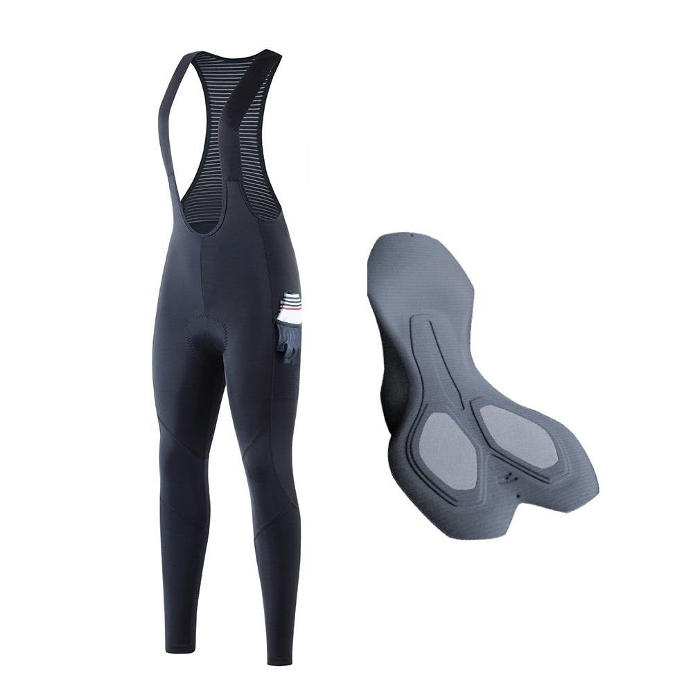 Pocketty - Padded Tight Bib Pants