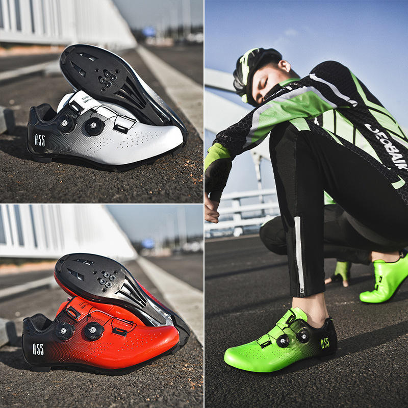 A55 PROFESSIONAL Self-Locking Bike Shoes