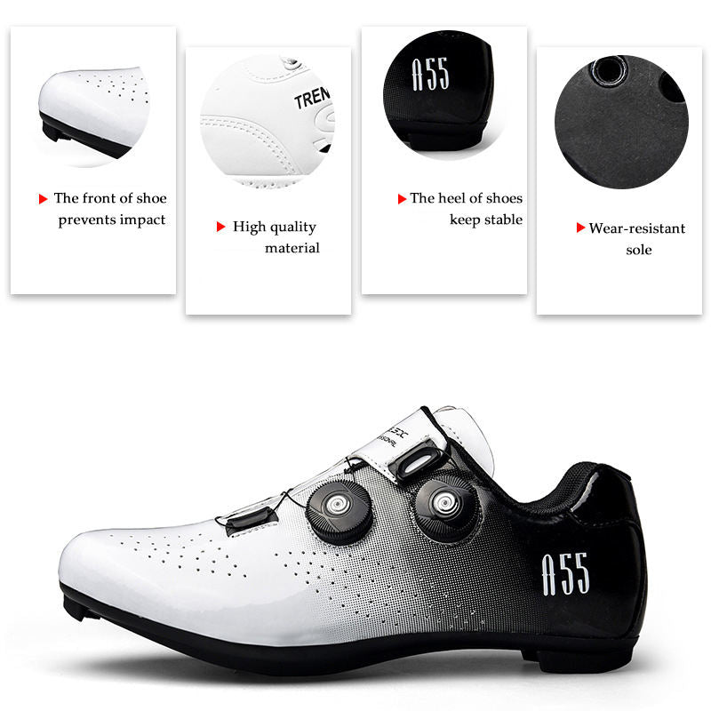 A55 PROFESSIONAL Self-Locking Bike Shoes