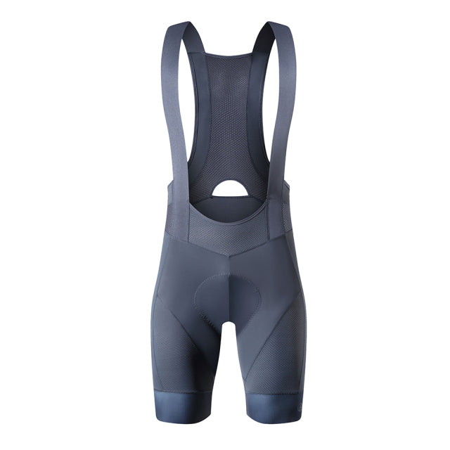 Dark Gray - Padded Tight Bib Shorts