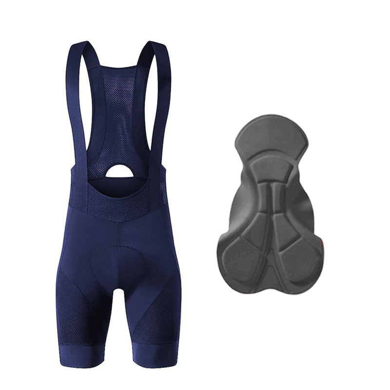 Dark Blue - Elite Padded Bib Shorts